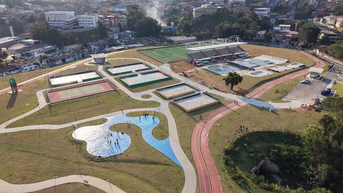 Parque da Juventude se destaca como opção de lazer, esporte e convivência em Barueri