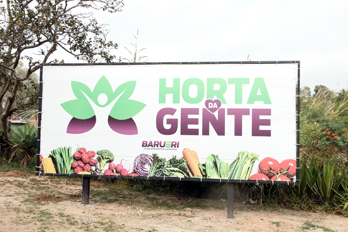 Horta da Gente une produção de alimentos, sustentabilidade e inclusão social em Barueri